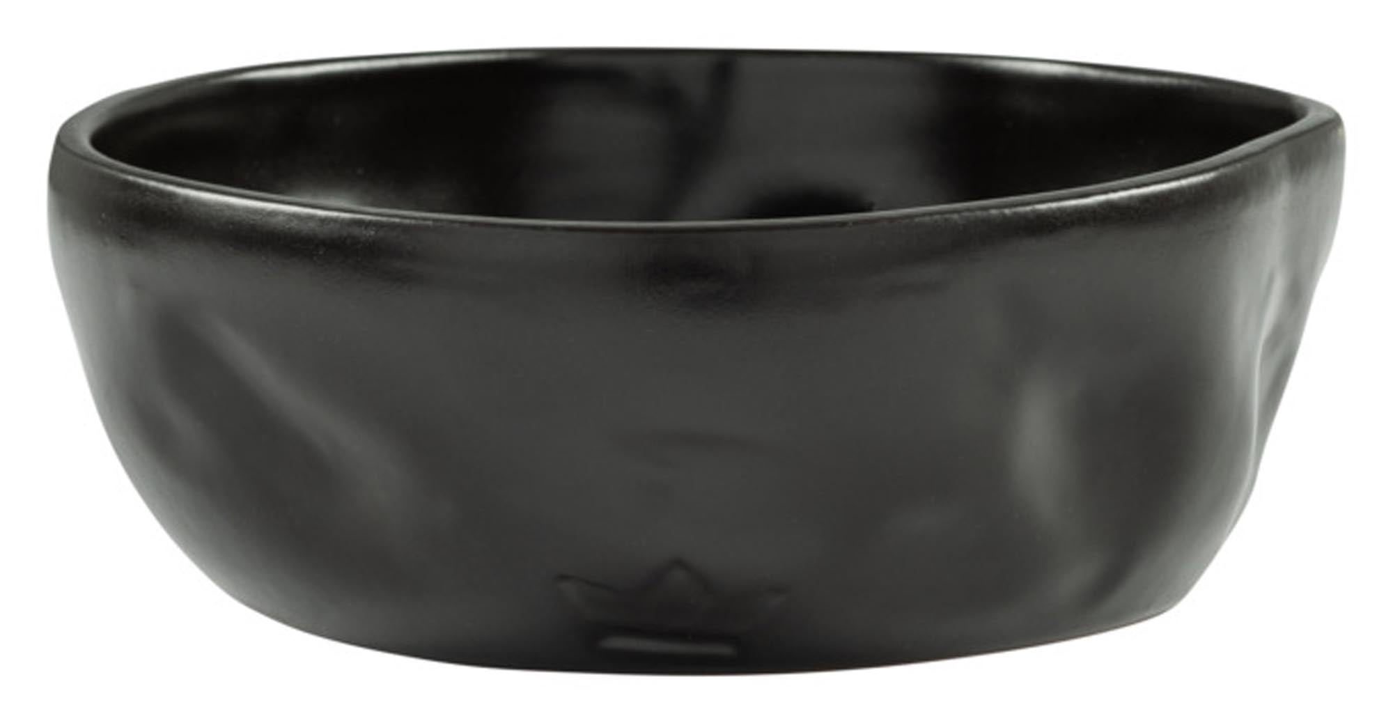 Entdecken Sie die DUTCHDELUXES Schale M schwarz matt 800 ml – stilvolles Design, langlebig, spülmaschinenfest, ideal für Salate und Snacks.