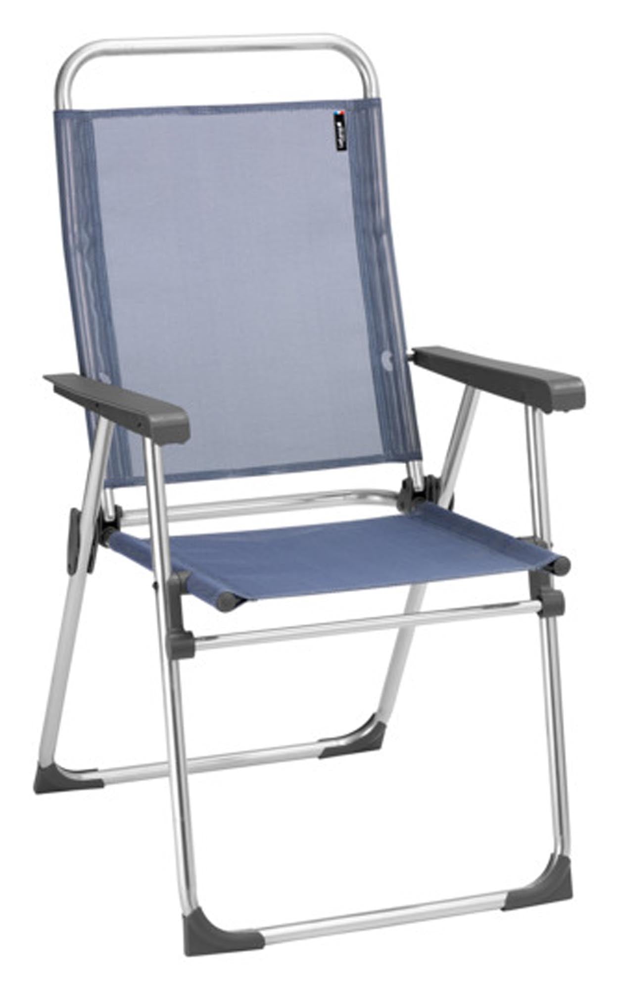 Entdecken Sie den LAFUMA Klappsessel Victoria Ocean: stilvoll, bequem und wetterfest. Ideal für Garten, Terrasse und Camping. Klappbar für einfache Lagerung.