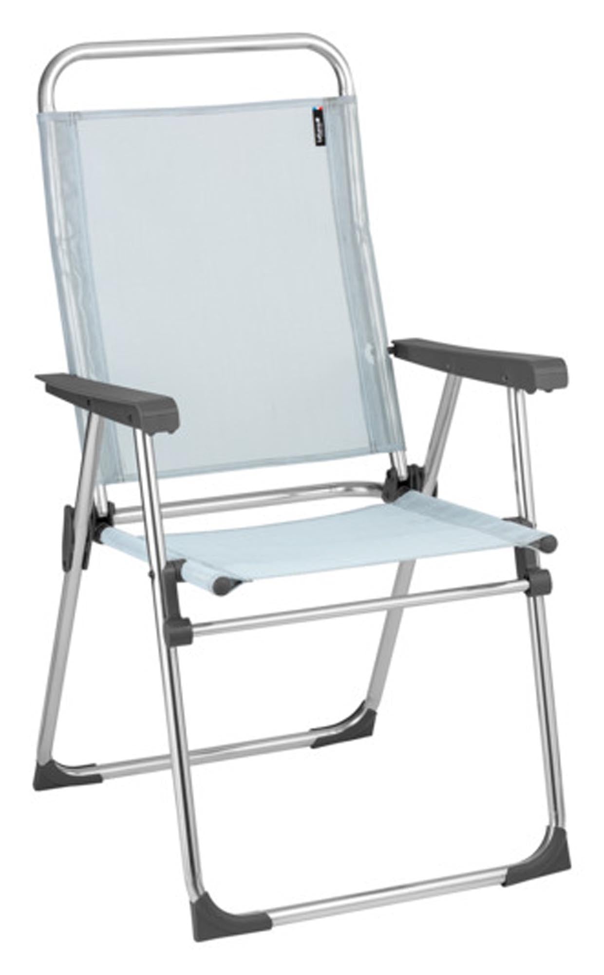 Entdecken Sie den LAFUMA Klappsessel Victoria ciel in elegantem Himmelblau. Komfortabel, wetterbeständig und ideal für Garten, Balkon und Terrasse.