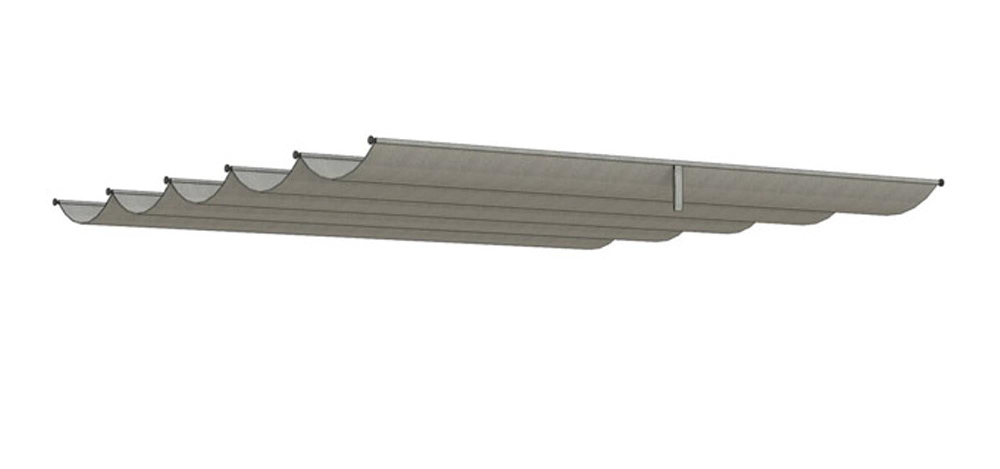 Entdecken Sie die SIENA GARDEN Pergola Faltdach in silbergrau – stilvoller Schutz vor Sonne und Regen für Ihren Außenbereich. Hochwertige Materialien, einfacher Faltmechanismus.