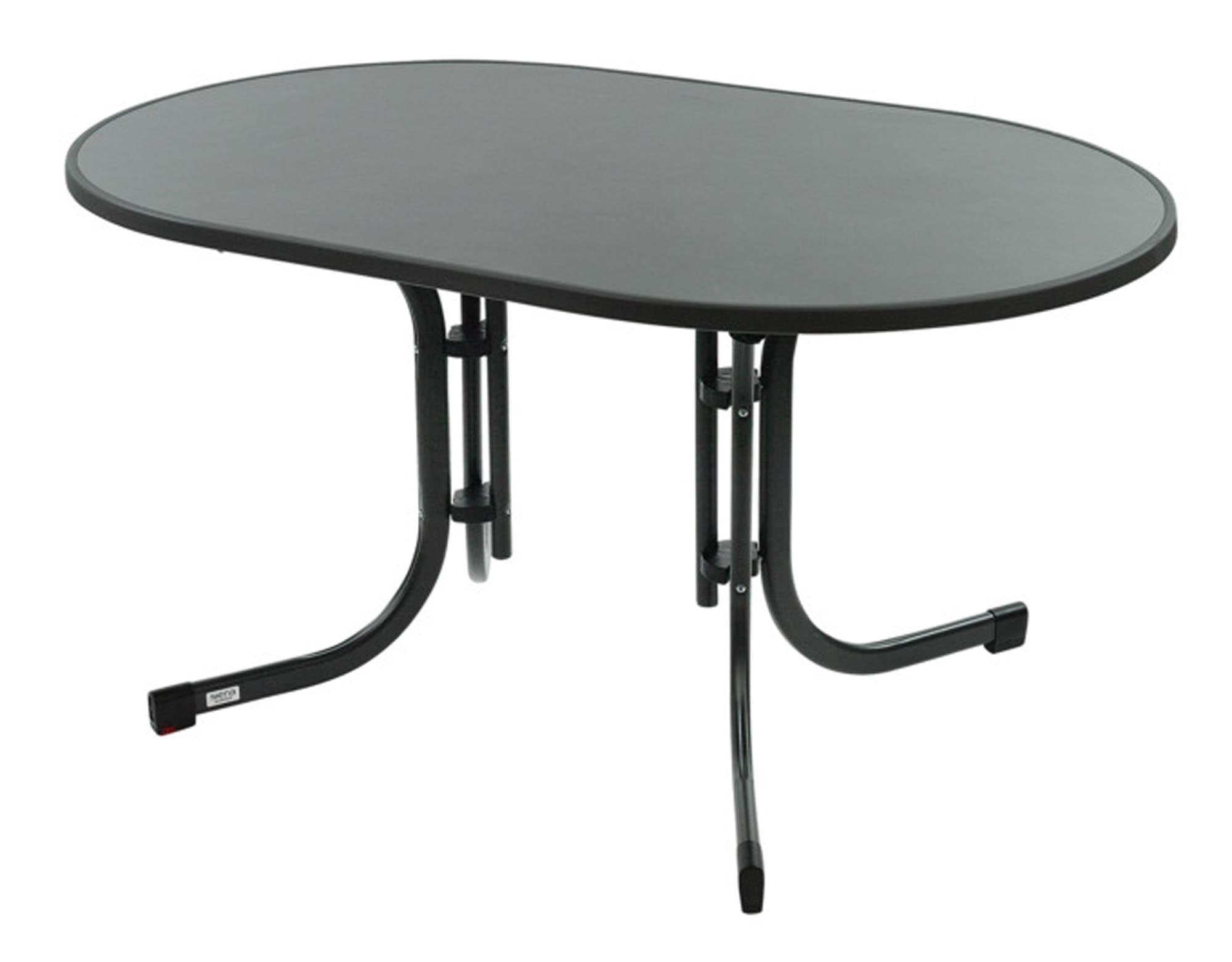 Entdecken Sie den SIENA GARDEN Klapptisch Paco (140x90 cm) – ideal für Gartenpartys, flexibel und stilvoll. Robustes Aluminium, pflegeleichte HPL-Platte.