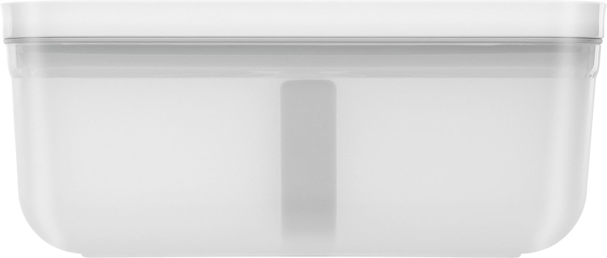 Zwilling Vakuum-Lunchbox 1.6L aus robustem Kunststoff, ideal für unterwegs, Masse: 21.7x14.6x9.1 cm, hält Lebensmittel länger frisch.