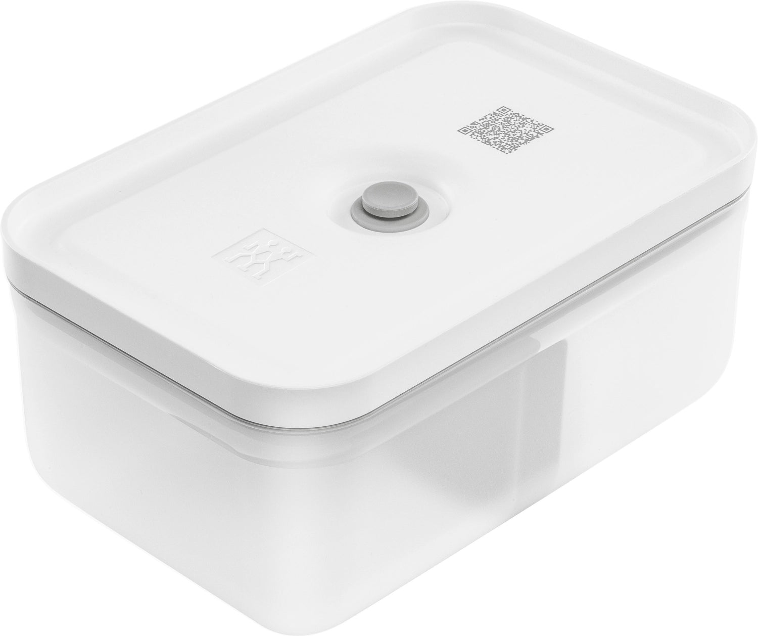 Vakuum-Lunchbox L von Zwilling Kitchen, aus langlebigem Kunststoff, ideal für unterwegs, 1.6L Volumen, kompakte Größe 21.7x14.6x9.1 cm.