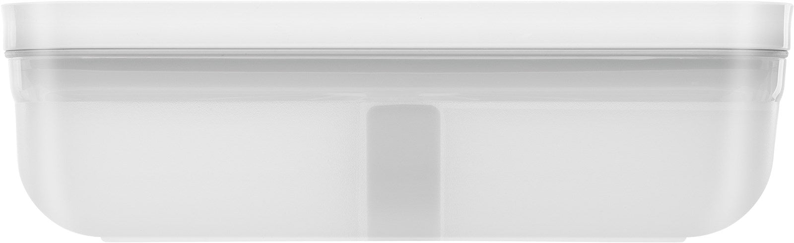 Entdecken Sie die flache Vakuum-Lunchbox L von Zwilling Kitchen. Ideal für frische Snacks und Mahlzeiten, 1.0L, aus robustem Kunststoff.