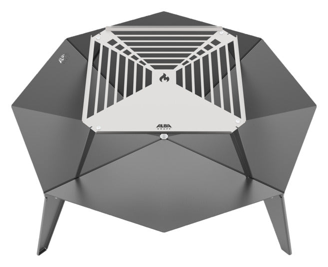 ALBRA KRAPF Feuerschale mit Grillrost in präsentiert im Onlineshop von KAQTU Design AG. Feuerschale ist von ALBA