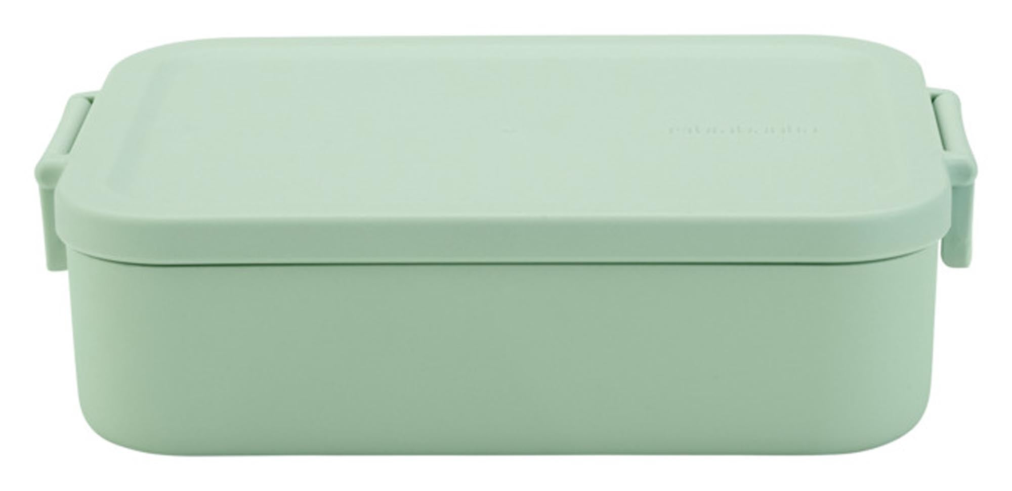 Entdecken Sie die BRABANTIA Lunchbox Make & Take in jade green (1.1 l) – ideal für Büro, Schule und Ausflüge. BPA-frei, spülmaschinenfest und umweltfreundlich!