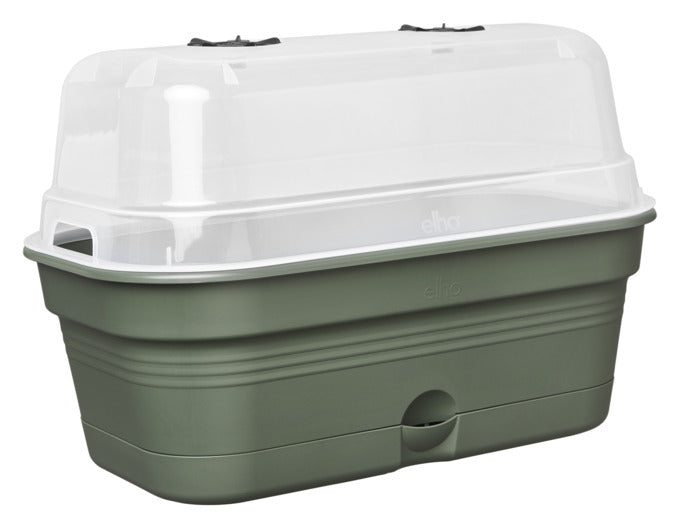 ELHO Anzucht Schale green basics 39 cm leaf green in  präsentiert im Onlineshop von KAQTU Design AG. Gartenutensilien ist von ELHO