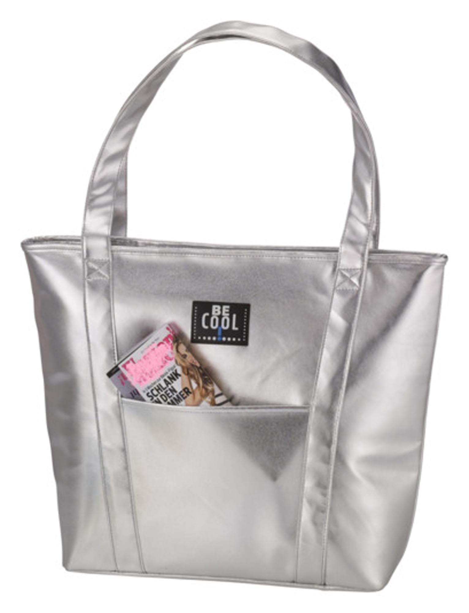 Die BE COOL Kühltasche Shopper Silver 22 l hält Lebensmittel und Getränke frisch. Ideal für Einkäufe, Picknicks und Ausflüge. Robust, isolierend und pflegeleicht.