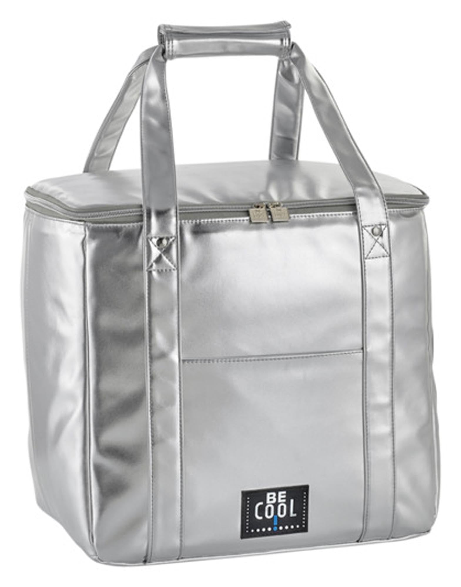 Kompakte BE COOL Kühltasche Silver 4.5l: Perfekte Isolierung, stilvolles Design, ideal für unterwegs. Frische Snacks & kühle Getränke überall!