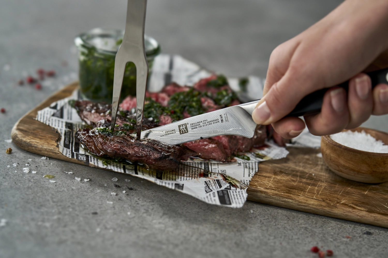 <tc>Zwilling</tc> Pro set of 4 steak knives Pro