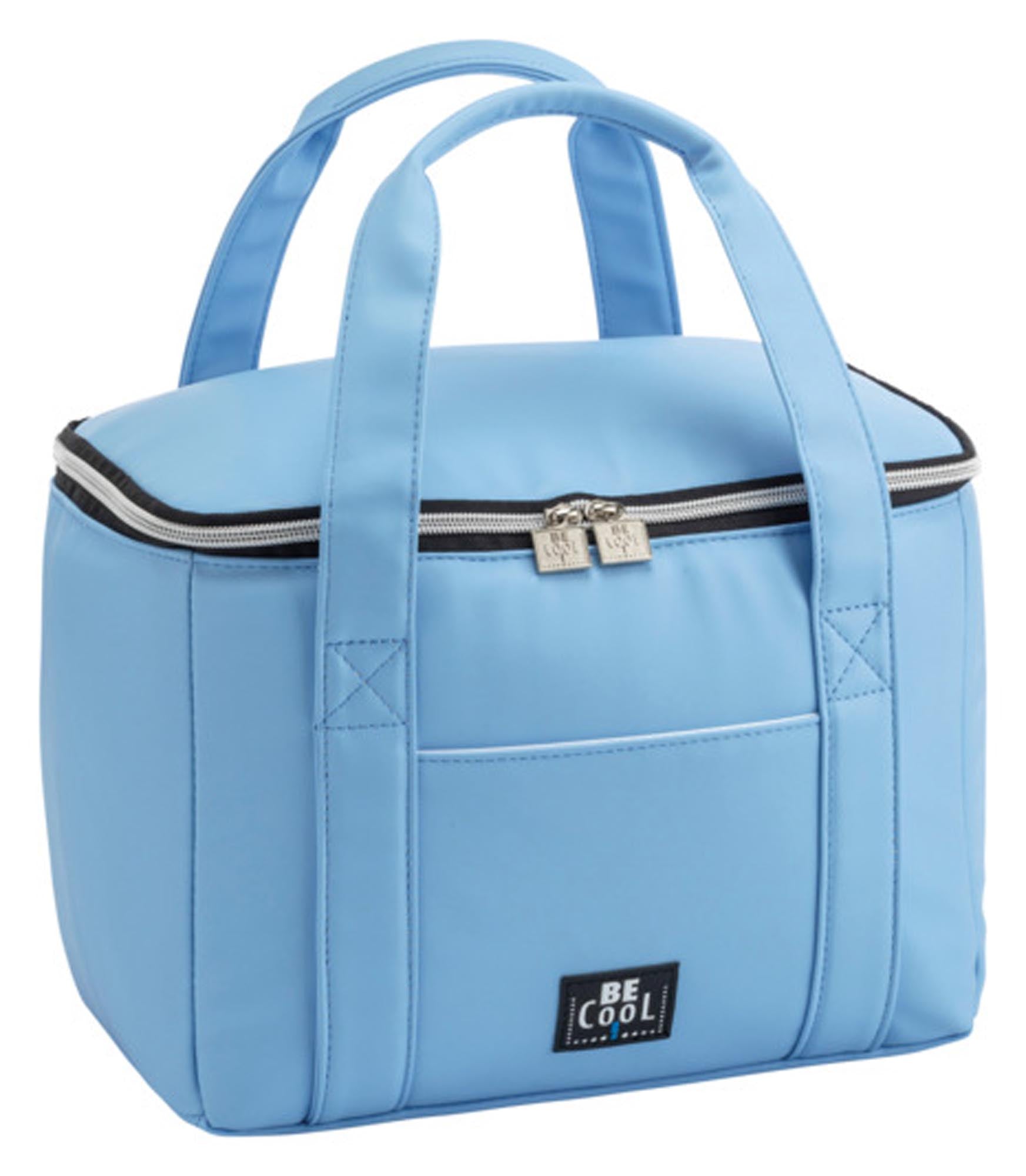 Die BE COOL Kühltasche City in Sky Blue (10,5 l) bietet optimale Isolierung, langlebige Materialien und komfortablen Transport für Picknick, Strand und Camping.