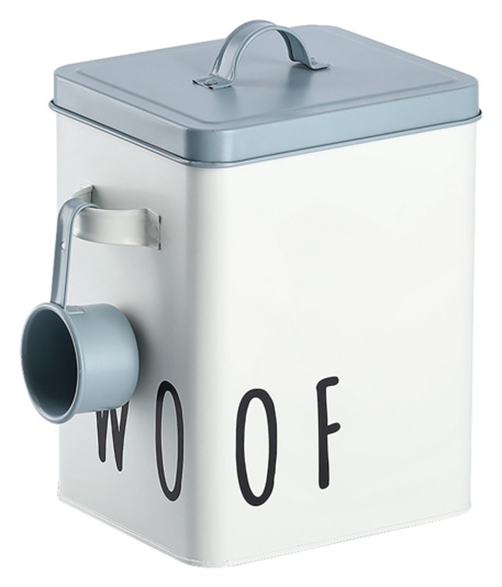 Die ZELLER Vorratsdose mit Löffel Woof aus robustem Glas bietet stilvolle Aufbewahrung, präzise Dosierung und frische Lebensmittel. Ideal für Küche!