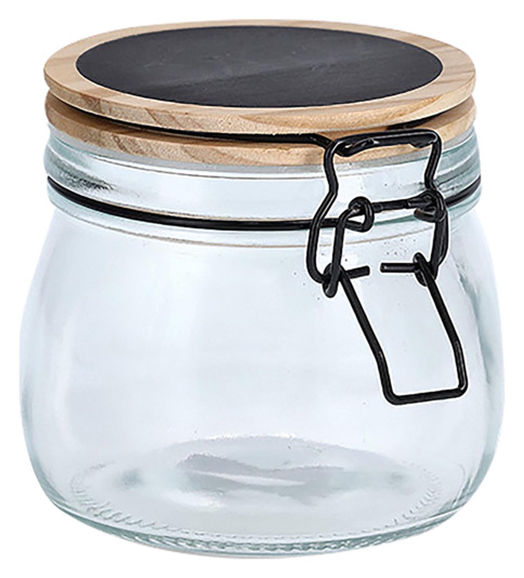 ZELLER Vorratsglas 500ml mit Bügelverschluss: ideal zur hygienischen Aufbewahrung von Lebensmitteln, Gewürzen und Snacks. Hochwertig, langlebig und spülmaschinenfest.