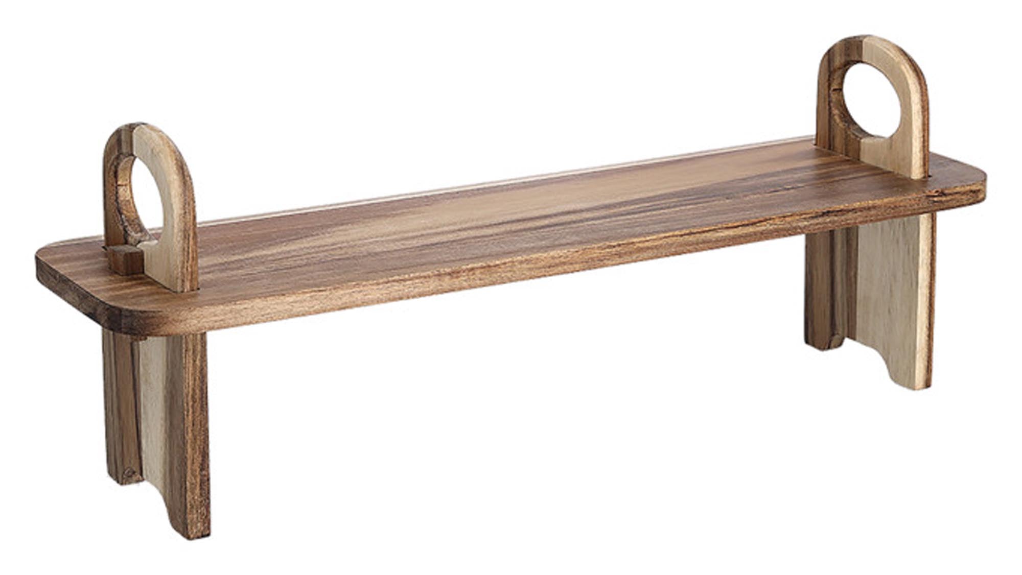 Entdecken Sie das ZELLER Servierbrett Akazie 59x16cm – langlebig, stilvoll und vielseitig für Käse, Snacks und mehr. Perfekt für jede Tafel!