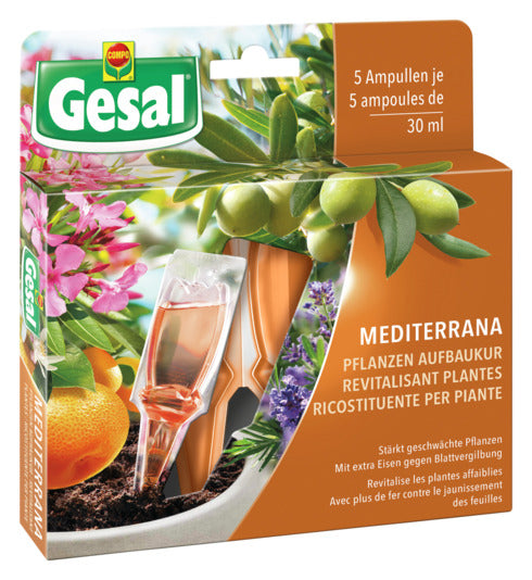 GESAL Aufbaukuhr Mediterrana 5x30 ml in präsentiert im Onlineshop von KAQTU Design AG. Gartenpflege ist von GESAL