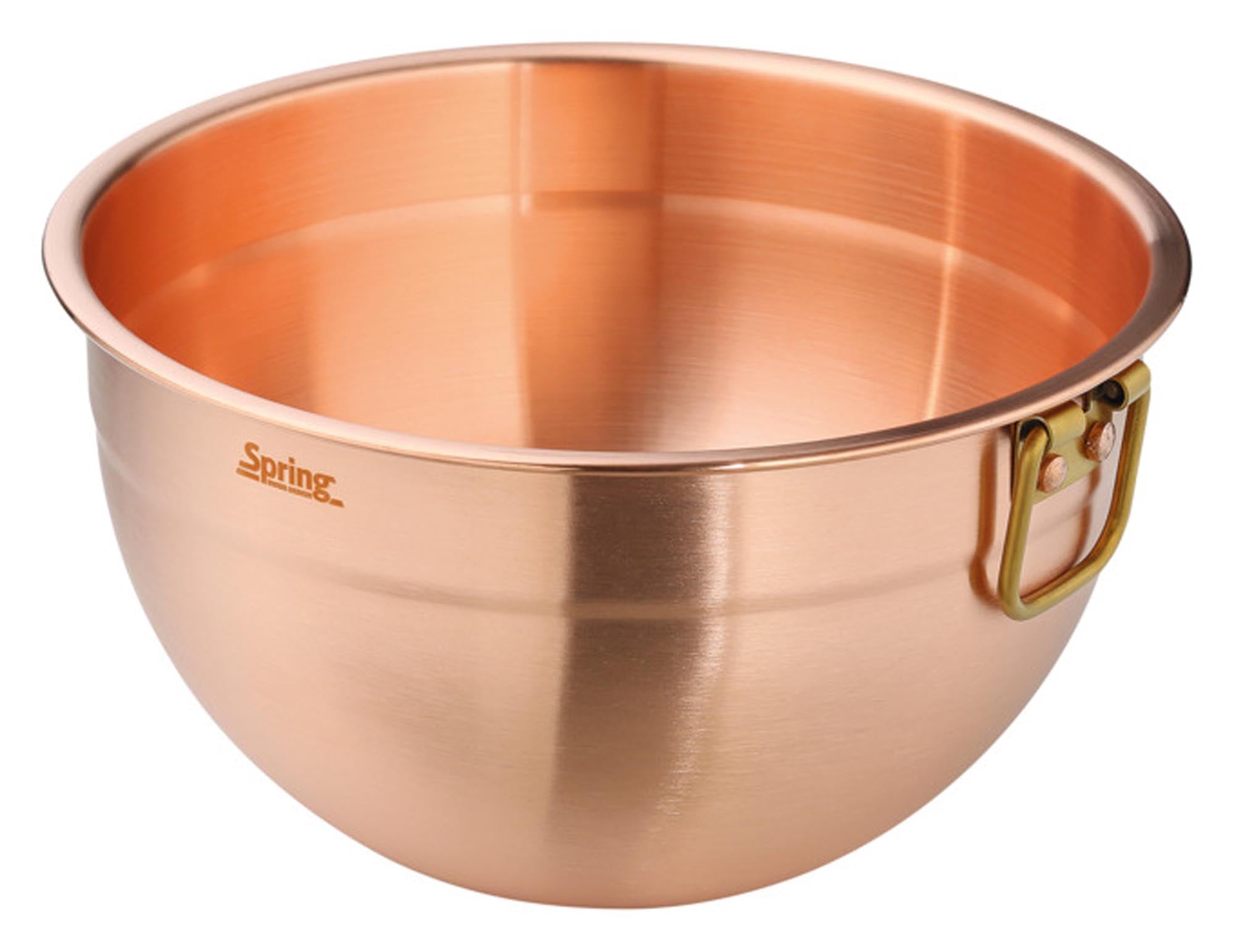 Robuste SPRING Culinox Schüssel 24 cm aus langlebigem Edelstahl.