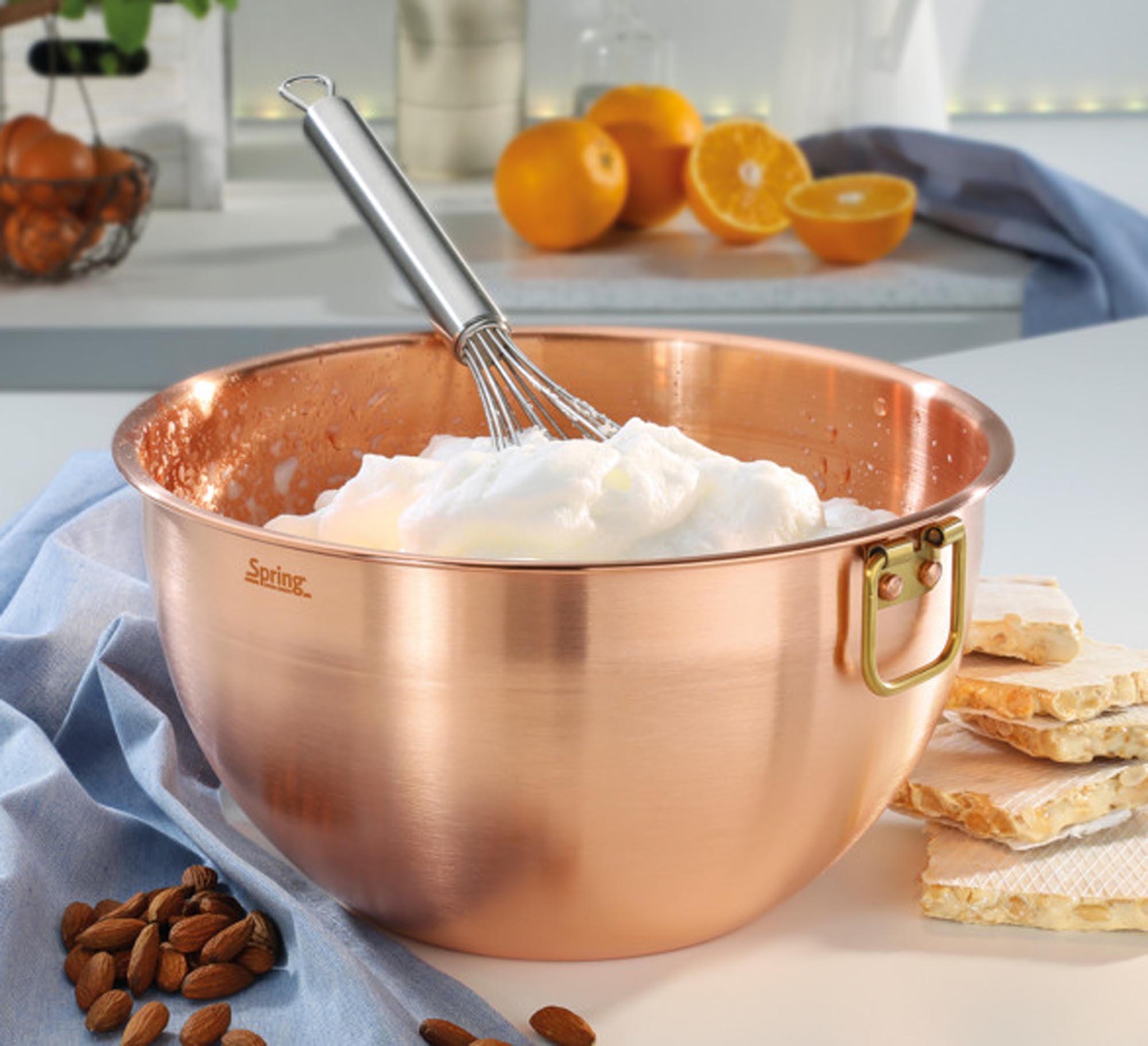 Robuste SPRING Culinox Schüssel 24 cm aus langlebigem Edelstahl.