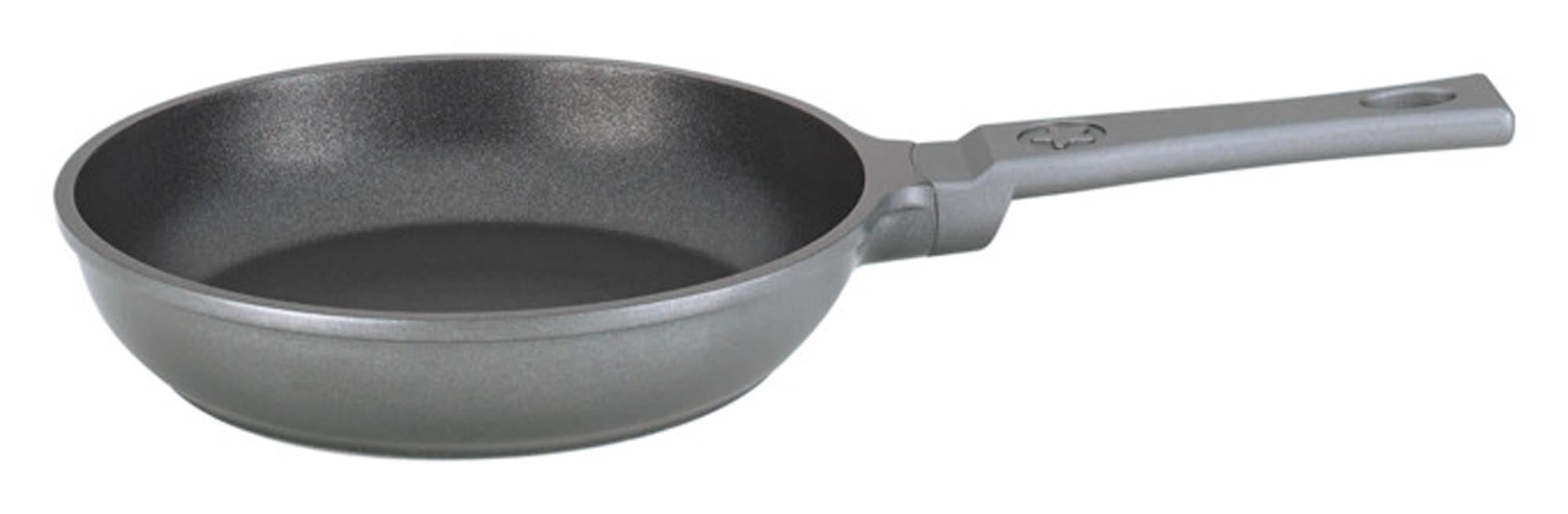 Entdecken Sie die SPRING Bratpfanne Mini grau metallic (ø 18 cm) – ideal für kleine Portionen, mit Antihaftbeschichtung und ergonomischem Griff. Perfekt für Eier, Pfannkuchen und mehr!