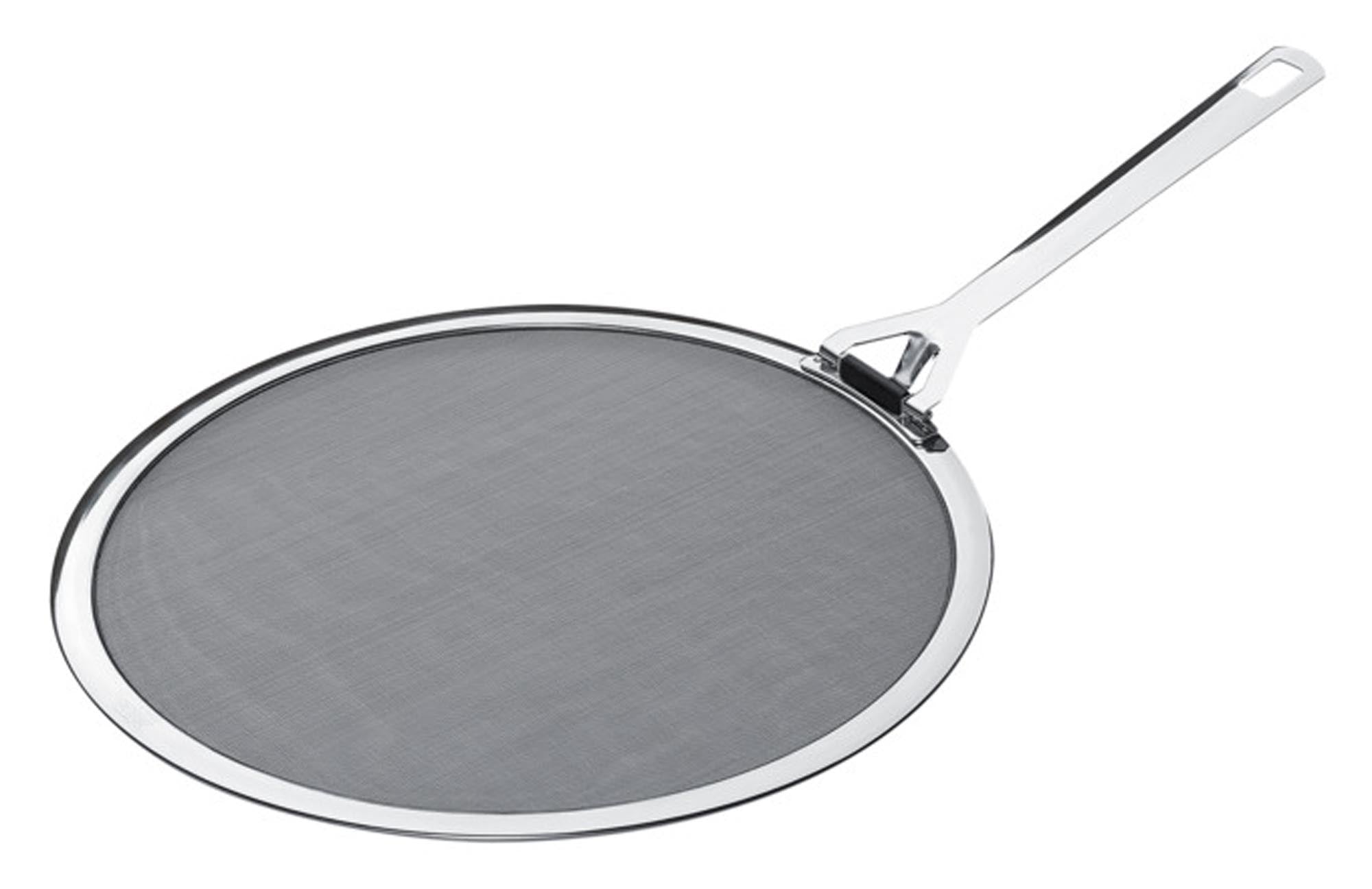 Der SPRING Spritzschutz Vulcano ø 33 cm schützt vor Fettspritzern, ist aus hochwertigem Edelstahl, leicht zu reinigen und vielseitig einsetzbar.