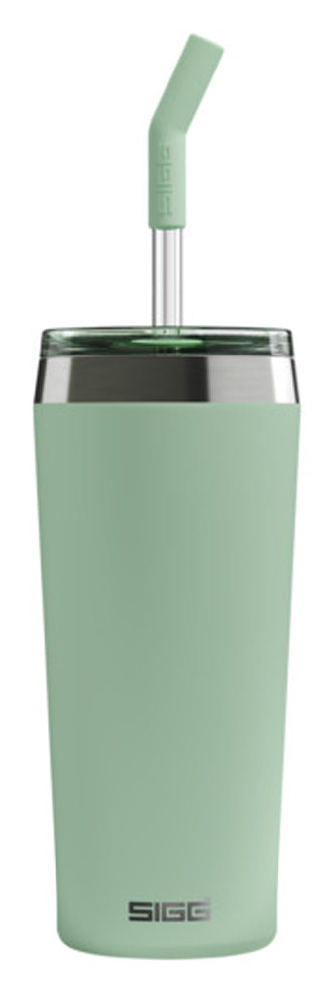 Entdecken Sie den SIGG Isolierbecher Tumbler Mug Helia in milky green (0.6 l) – ideal für heiße und kalte Getränke, BPA-frei, spülmaschinenfest und perfekt für unterwegs!