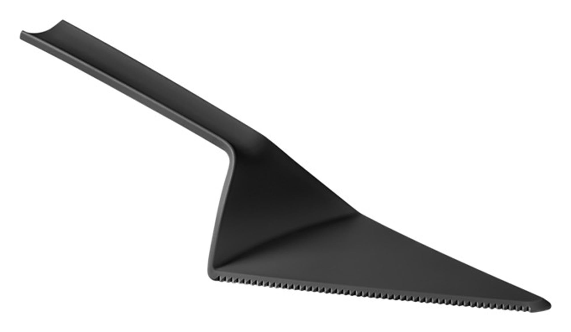 Elegante BLIM PLUS Schale auf Fuss mit Haube und Kuchenheber, arctic white, ø 30 cm – ideal für stilvolles Servieren und Präsentieren.