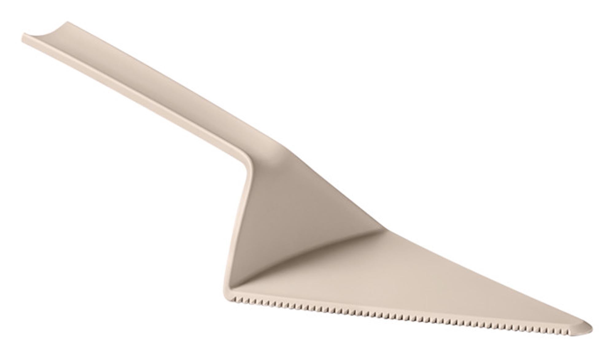 Elegante BLIM PLUS Schale auf Fuss mit Haube und Kuchenheber, arctic white, ø 30 cm – ideal für stilvolles Servieren und Präsentieren.