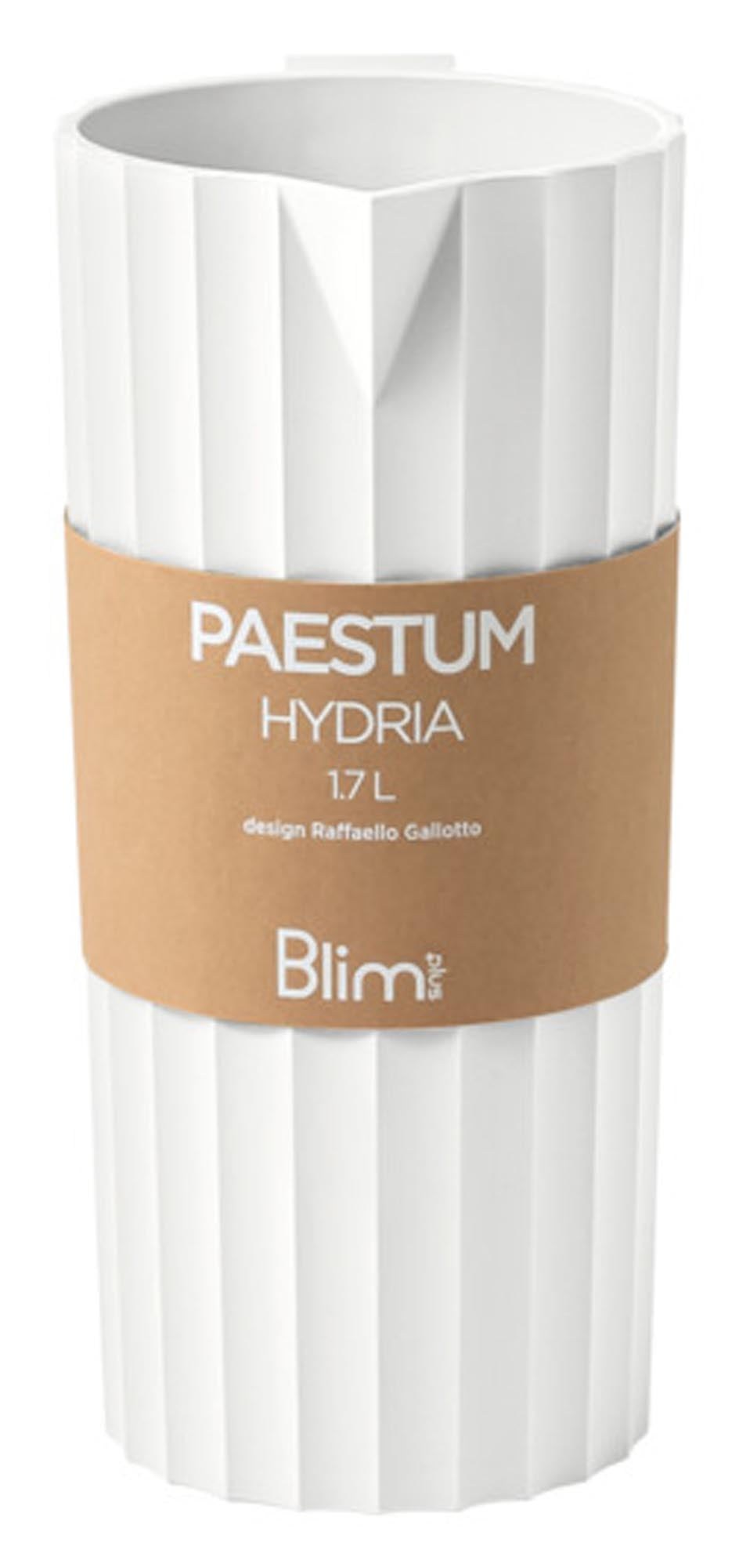 BLIM PLUS Karaffe Hydria arctic white 1.7 l in  präsentiert im Onlineshop von KAQTU Design AG. Karaffe ist von BLIMPLUS