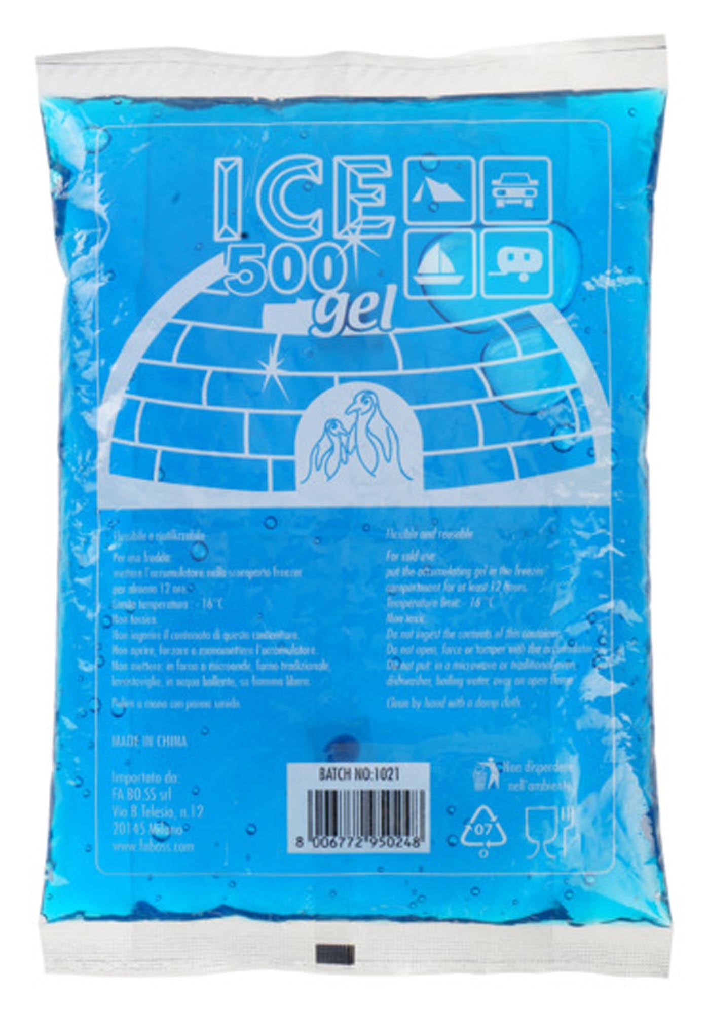 Der Kühlakku Ice Soft Gel 500 g von EVA COLLECTION bietet langanhaltende Kühlung, ist BPA-frei, wiederverwendbar und ideal für Kühltaschen, Picknicks und Camping.