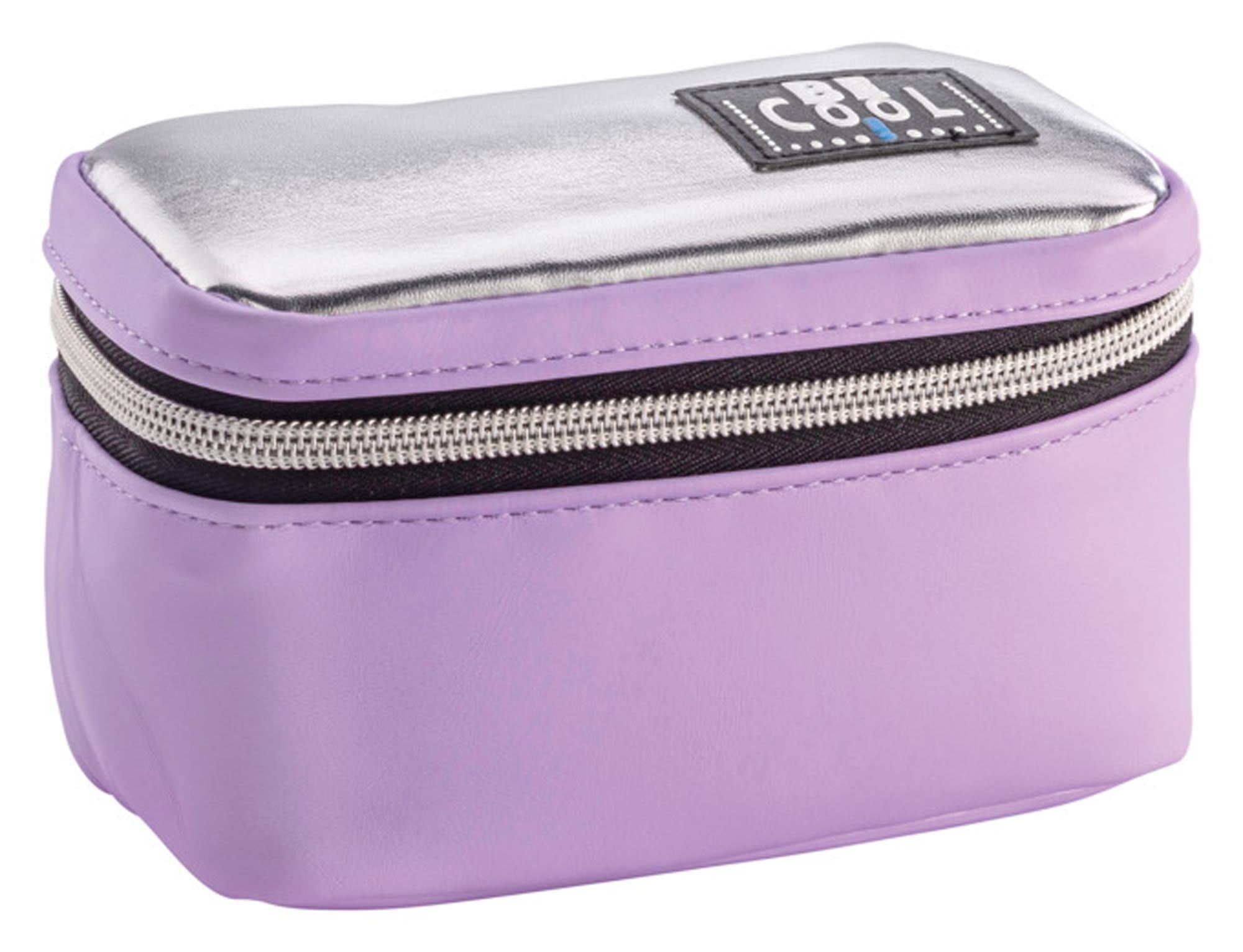 Entdecken Sie die BE COOL Kühltasche Lavendel/Silver Mini 0.5 l – ideal für Picknicks, Ausflüge und Camping. Hochwertige Isolierung, leicht und stylish!