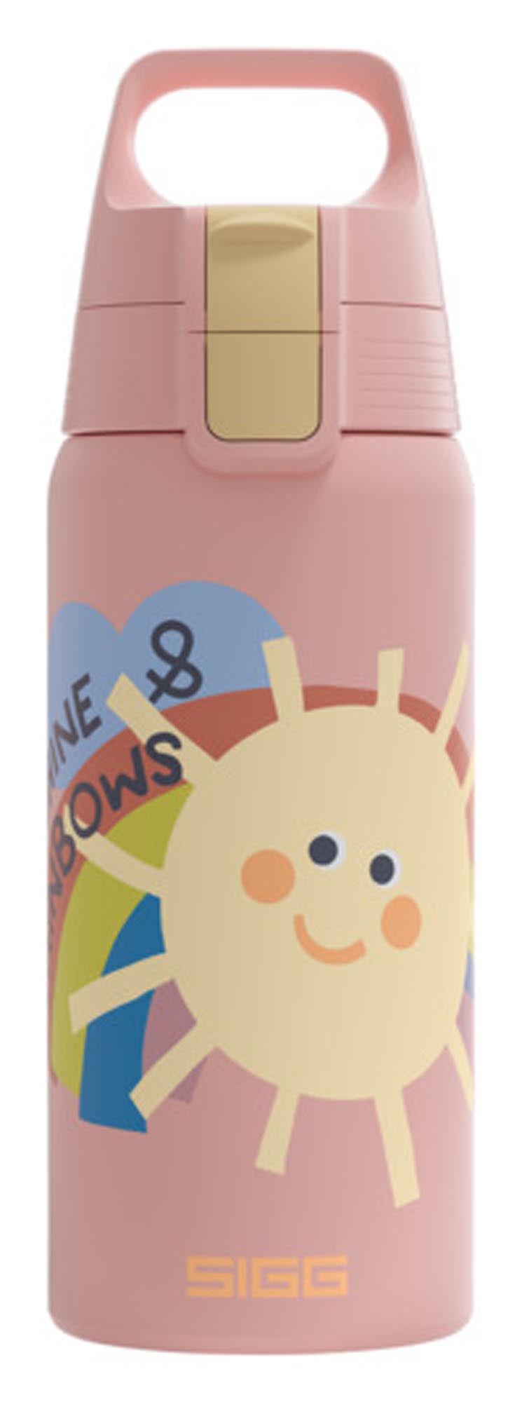 Entdecken Sie die SIGG Isolierflasche Shield Therm One Sunshine 0.5 l – ideal für heiße und kalte Getränke, hygienisch, langlebig und perfekt für unterwegs!