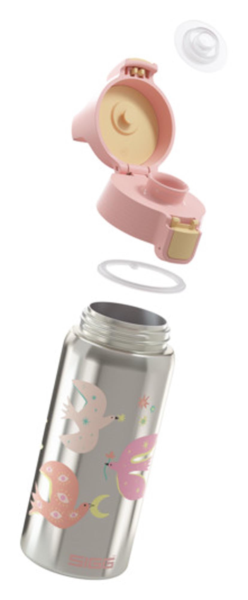 SIGG Isolierflasche 0.5 l: Edelstahl, BPA-frei, Wal-Design, hält 12h warm, 20h kalt. Ideal für Kinder, Sport, Büro.