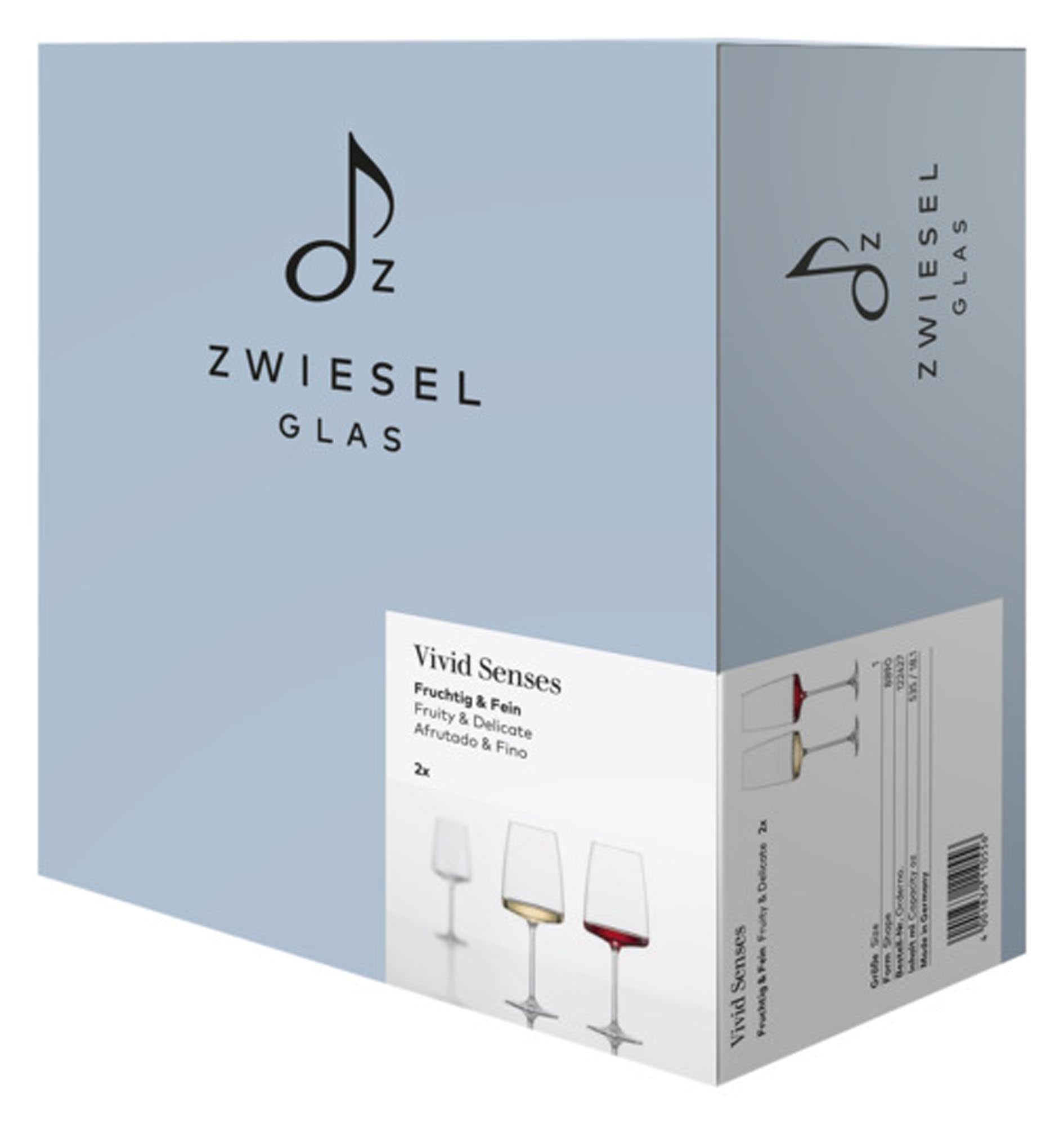 Elegantes Rotweinglas-Set von ZWIESEL GLAS: Kristallklar, bruchsicher, ideal für vollmundige Weine. Perfekt für Geniesser.