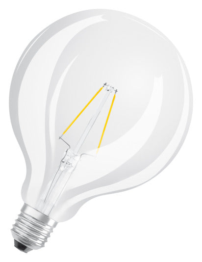 OSRAM LED-Lampe Retrofit Classic Globe E27 7.0W 806lm clear Warm White in  präsentiert im Onlineshop von KAQTU Design AG. Leuchtmittel ist von OSRAM