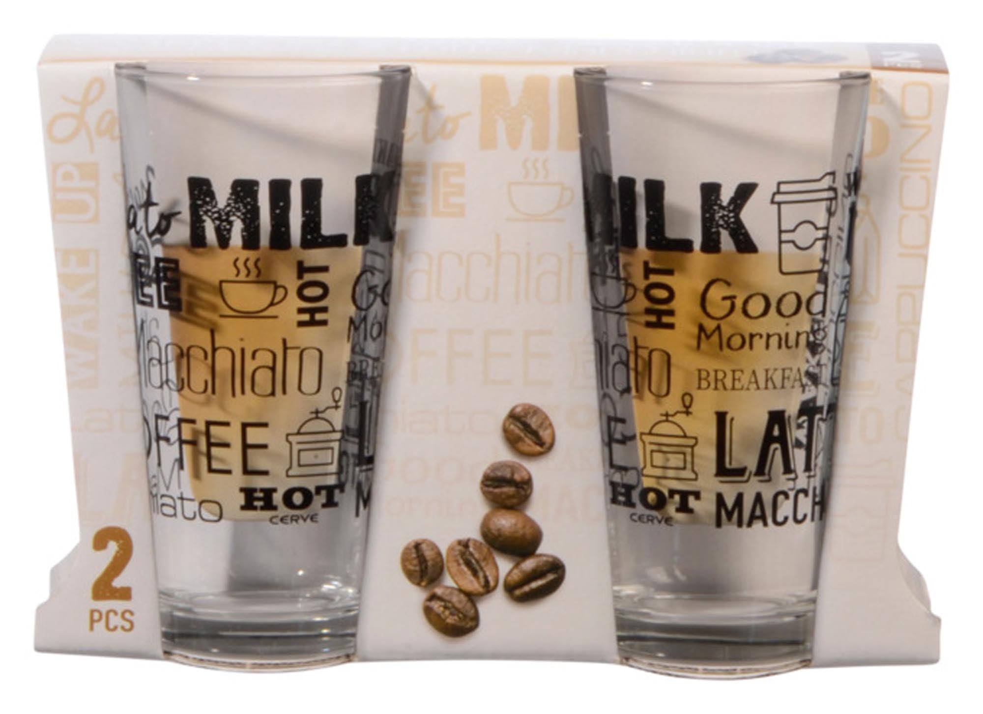 Entdecken Sie das CERVE Latte Macchiato-Glas-Set (2 Stück, 0,35 l) – ideal für Kaffeeliebhaber! Hochwertig, elegant und perfekt für Ihr Kaffeeerlebnis.