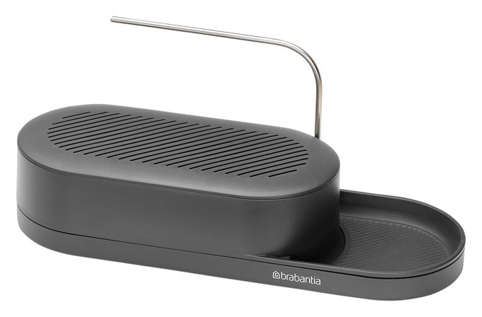 Der BRABANTIA Küchenorganizer SinkStyle in mineral infinite grey bietet stilvolle Aufbewahrung für Spülutensilien und sorgt für Hygiene und Ordnung in Ihrer Küche.