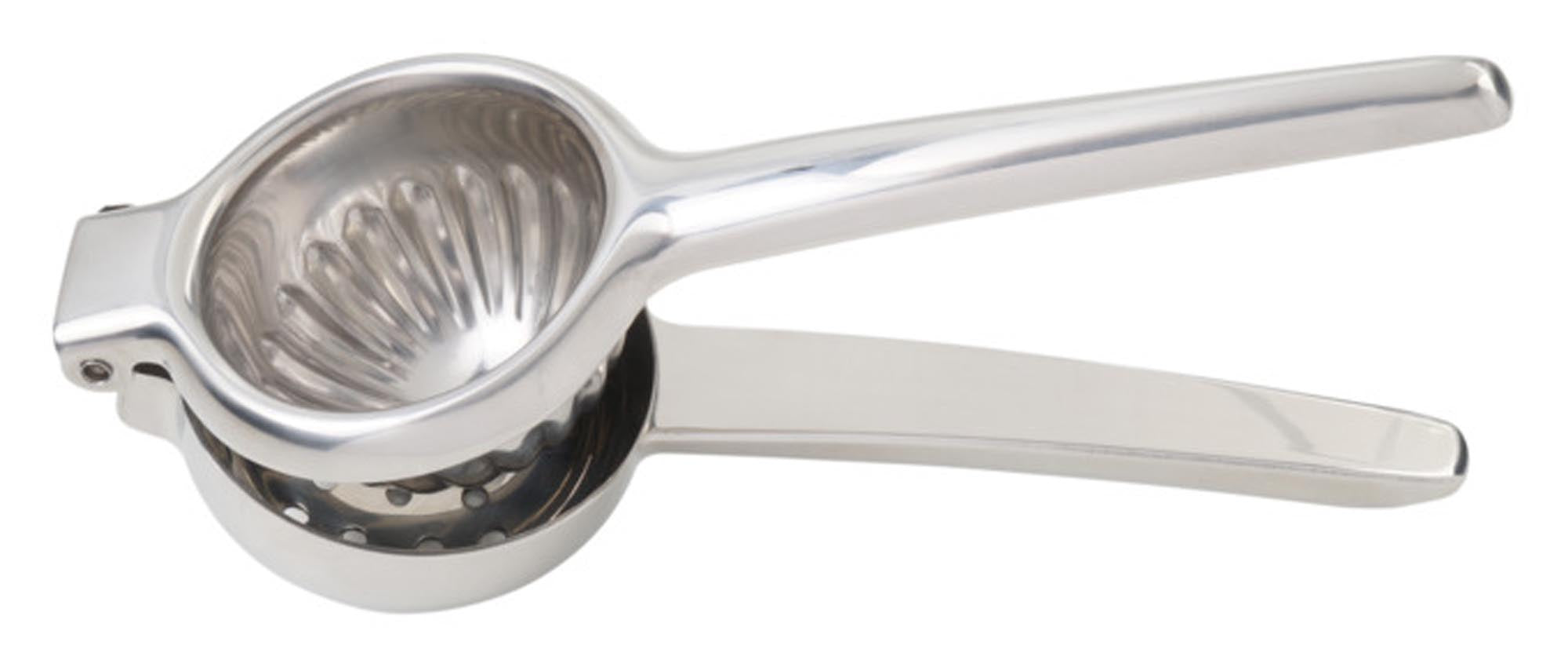 Entdecken Sie die EVA Limetten-Zitruspresse aus Edelstahl 18/10. Ergonomisch, langlebig und spülmaschinenfest – der perfekte Küchenhelfer für frischen Saft!