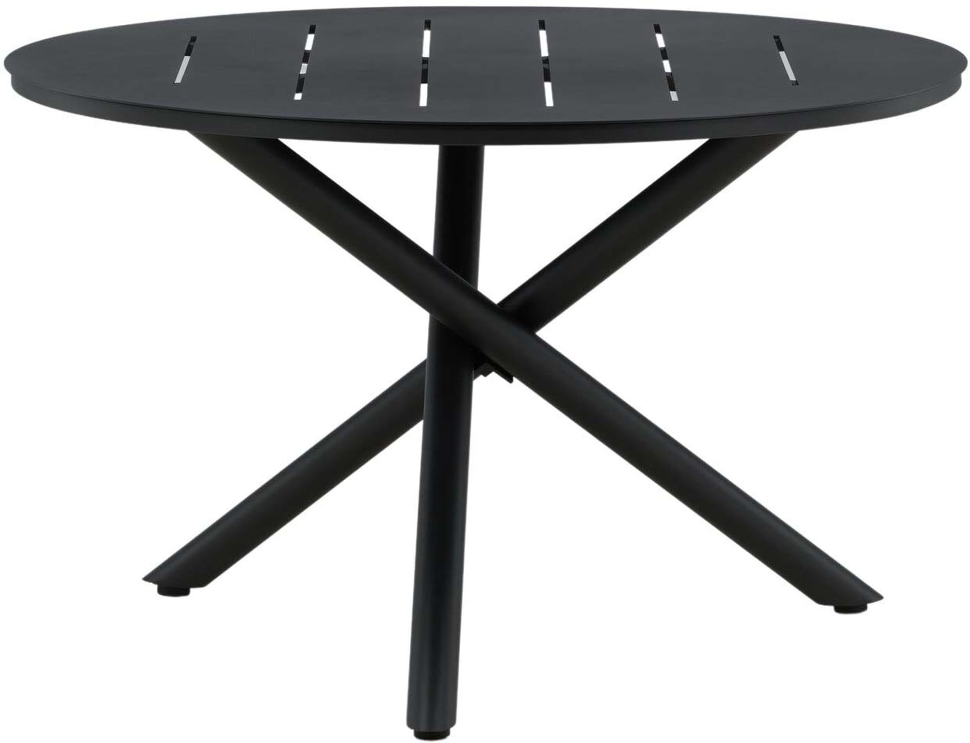 Der Alma Gartentisch von Venture Home bietet modernes Design und Funktionalität, ideal für Garten und Terrasse.