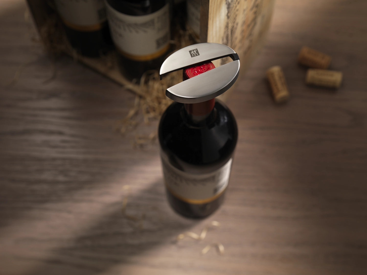 Folienschneider 13x8x4.2 cm, Edelstahl, silber