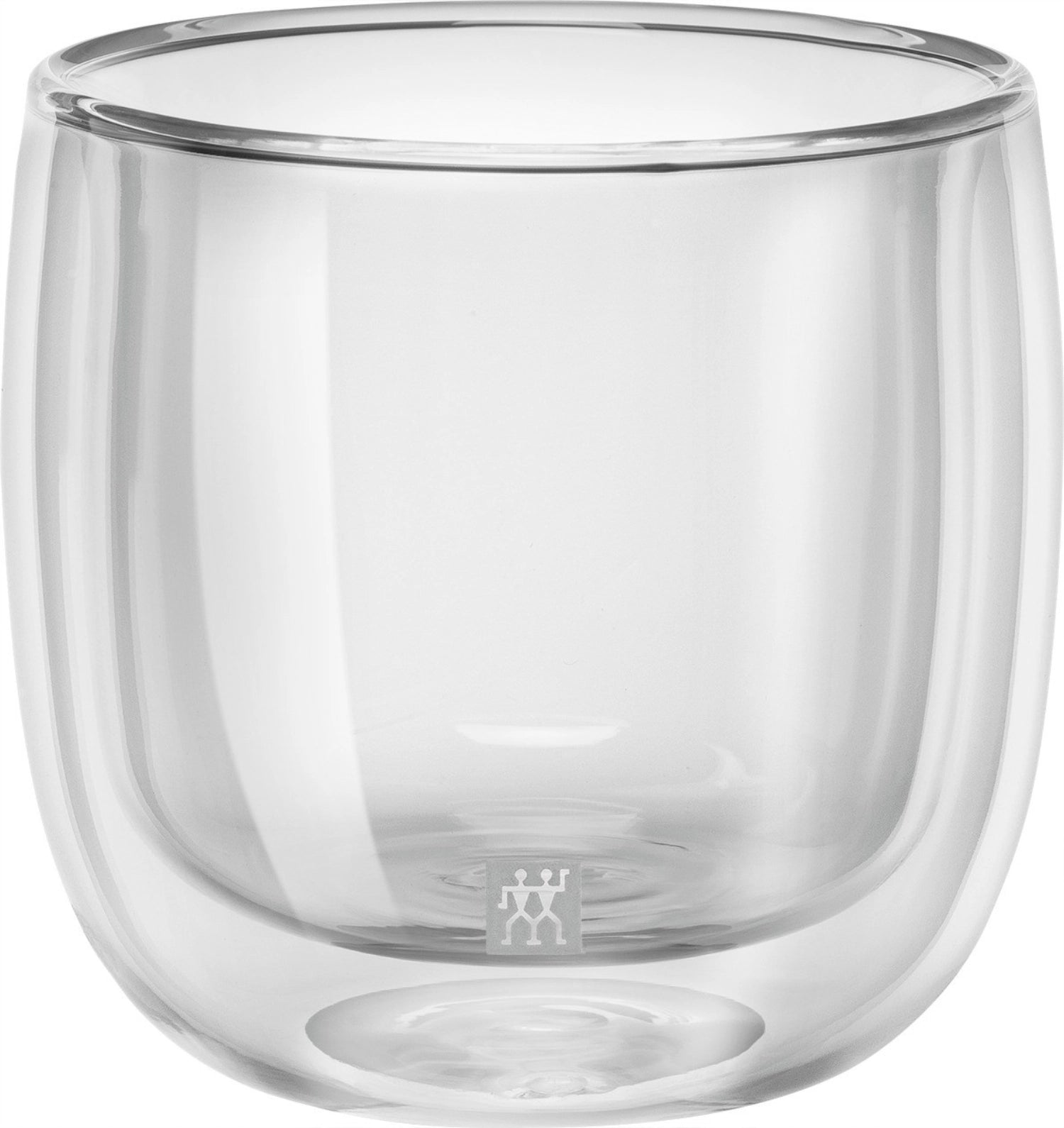Elegante doppelwandige Teegläser im 2er Set von Zwilling Kitchen, ideal für Tee-Liebhaber, mit einem Fassungsvermögen von 240 ml.