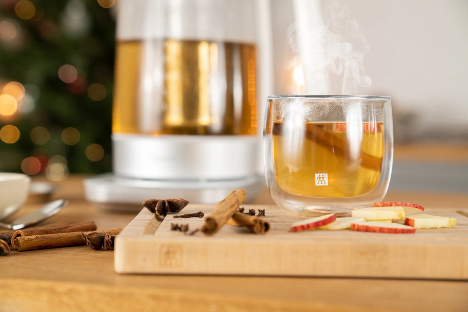 Doppelwandige Sorrento Teegläser im 2er Set von Zwilling Kitchen, 240 ml, elegant und funktional für perfekten Teegenuss.