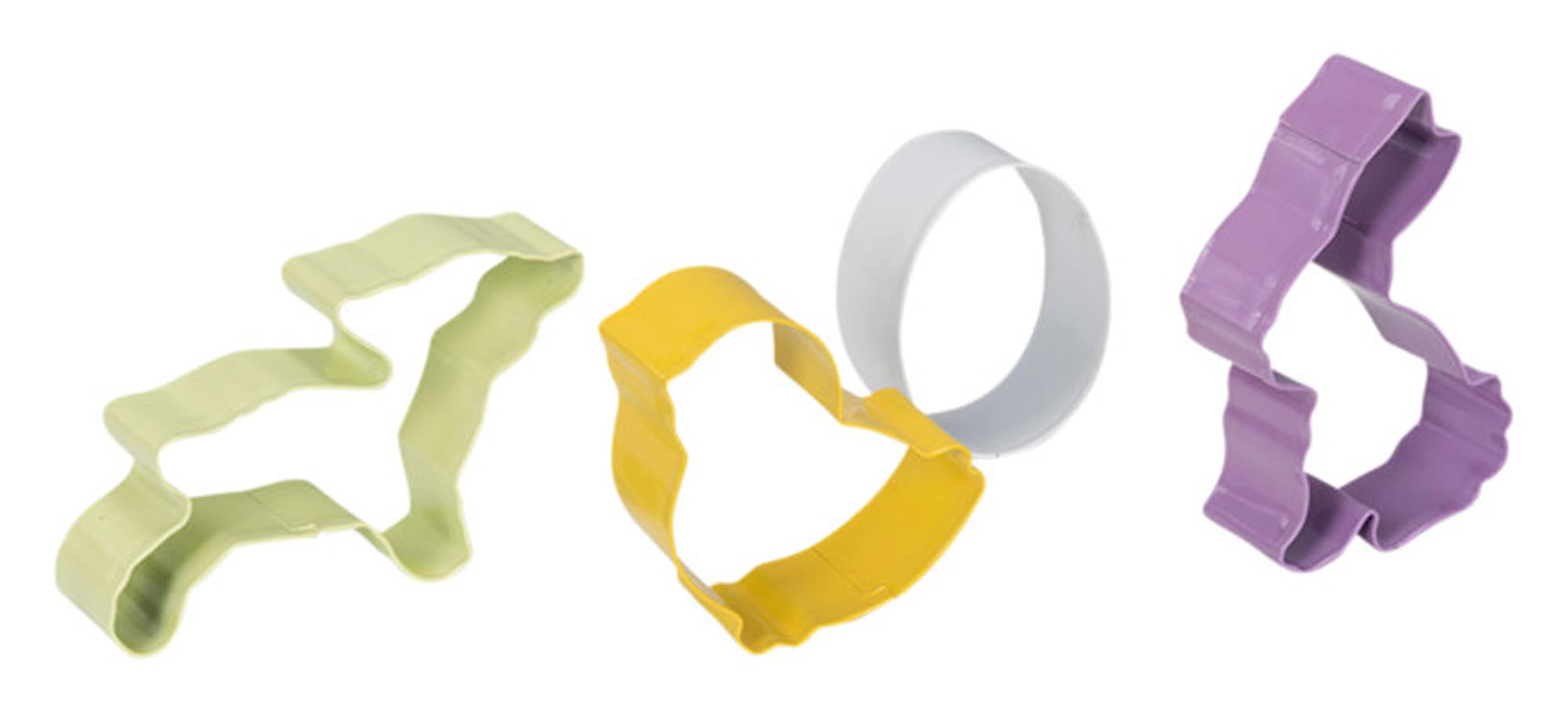 Entdecken Sie die PATISSE Ausstechformen Ostern 4-teilig aus Edelstahl. Perfekt für süße Ostergebäcke, langlebig und leicht zu reinigen!