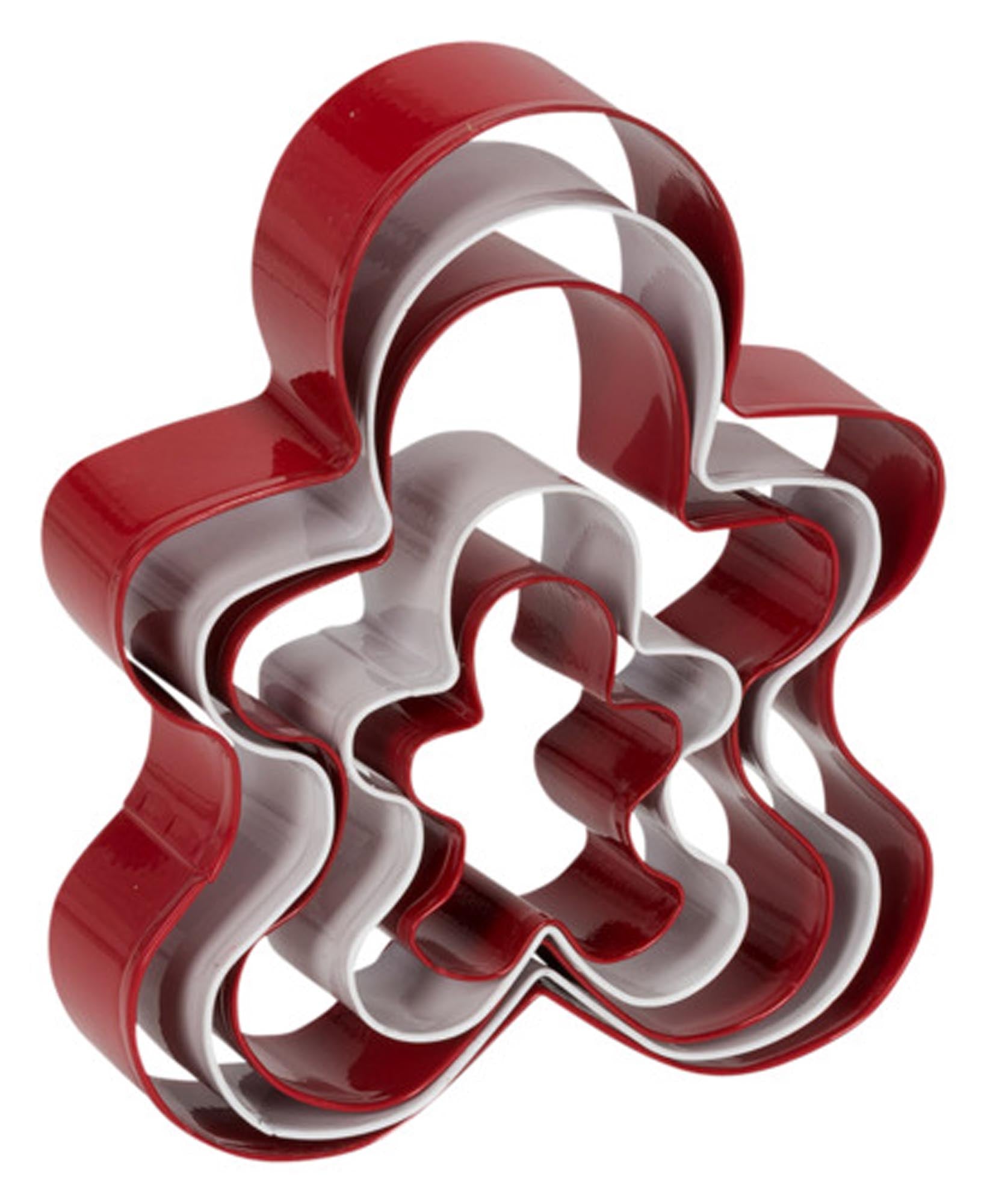 Entdecken Sie die bunten PATISSE Ausstechformen Lebkuchenmann 5-teilig für kreative Weihnachtsbäckerei. Hochwertiger Edelstahl, benutzerfreundlich und ideal für die ganze Familie!