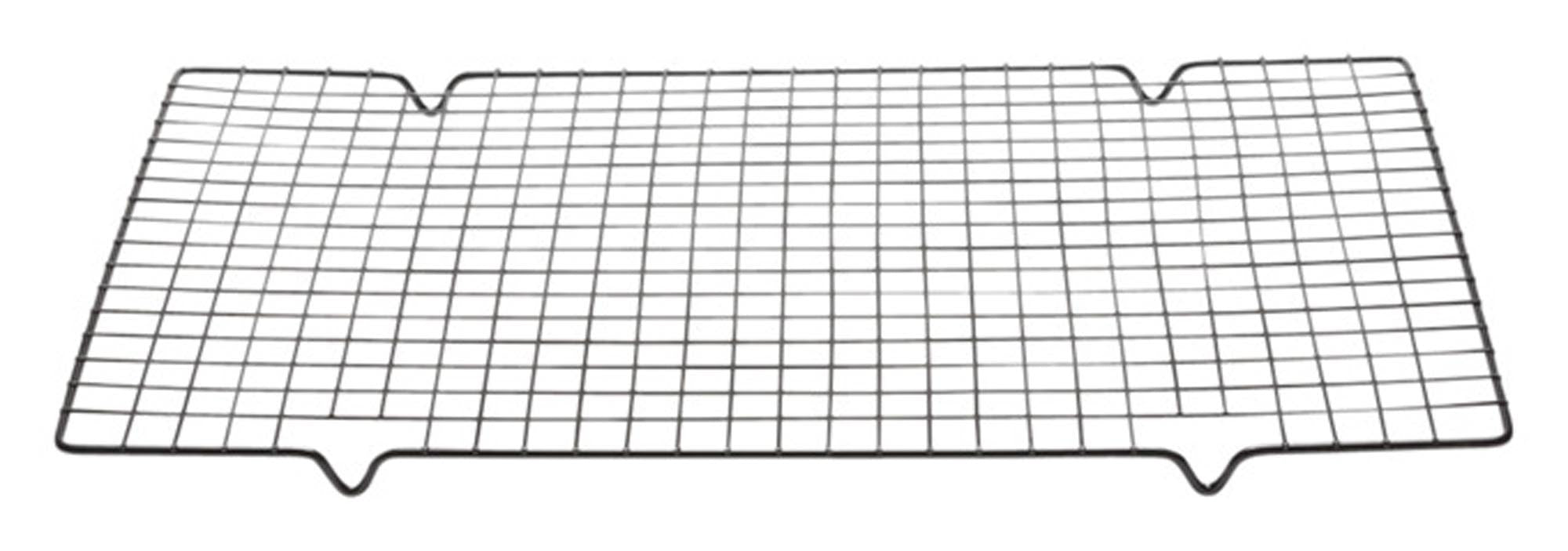 Entdecken Sie das PATISSE Tortengitter Kuchenrost 40x25 cm – ideal für perfekte Abkühlung, Antihaftbeschichtung, spülmaschinenfest und langlebig!