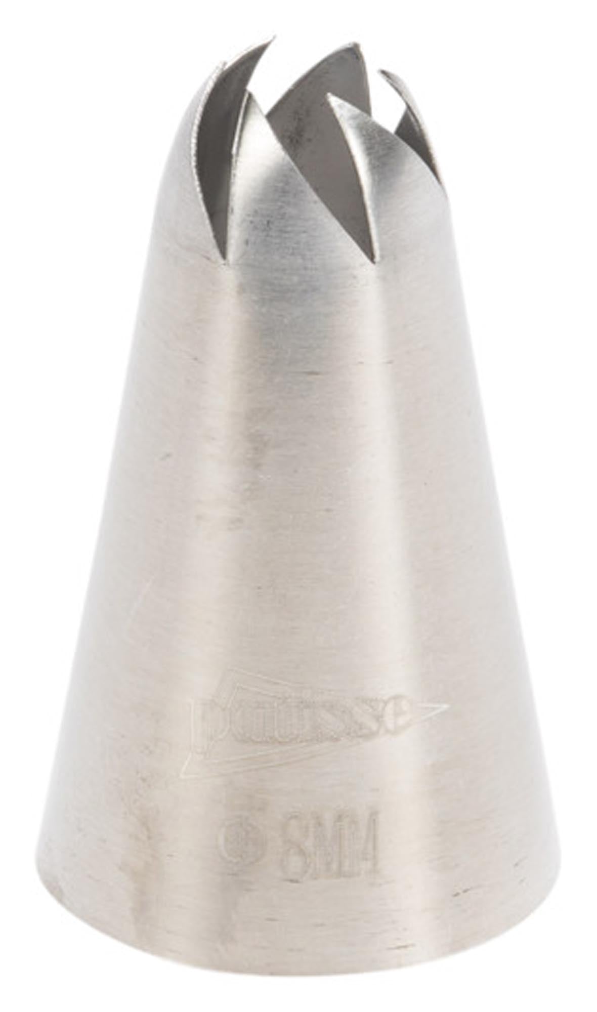 Entdecken Sie die PATISSE Rosentülle Edelstahl 8 mm für perfekte Rosendekorationen auf Torten und Cupcakes. Hochwertig, langlebig und spülmaschinenfest!