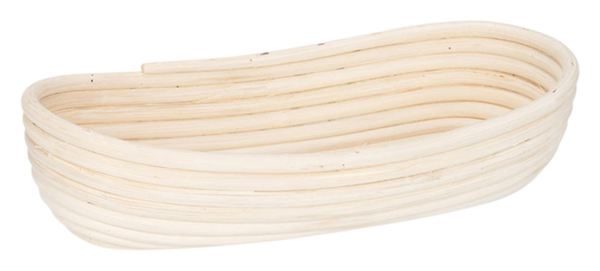 Entdecken Sie das PATISSE Gärkörbchen rund ø 25 cm aus Peddigrohr für perfekte Teigruhe und Krustenbildung. Ideal für Hobby- und Profibäcker!