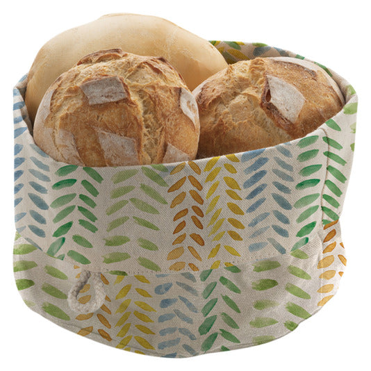 METALTEX Brotkorb Oeko-Tex Leaves 32x19 cm in präsentiert im Onlineshop von KAQTU Design AG. Brotkorb ist von METALTEX
