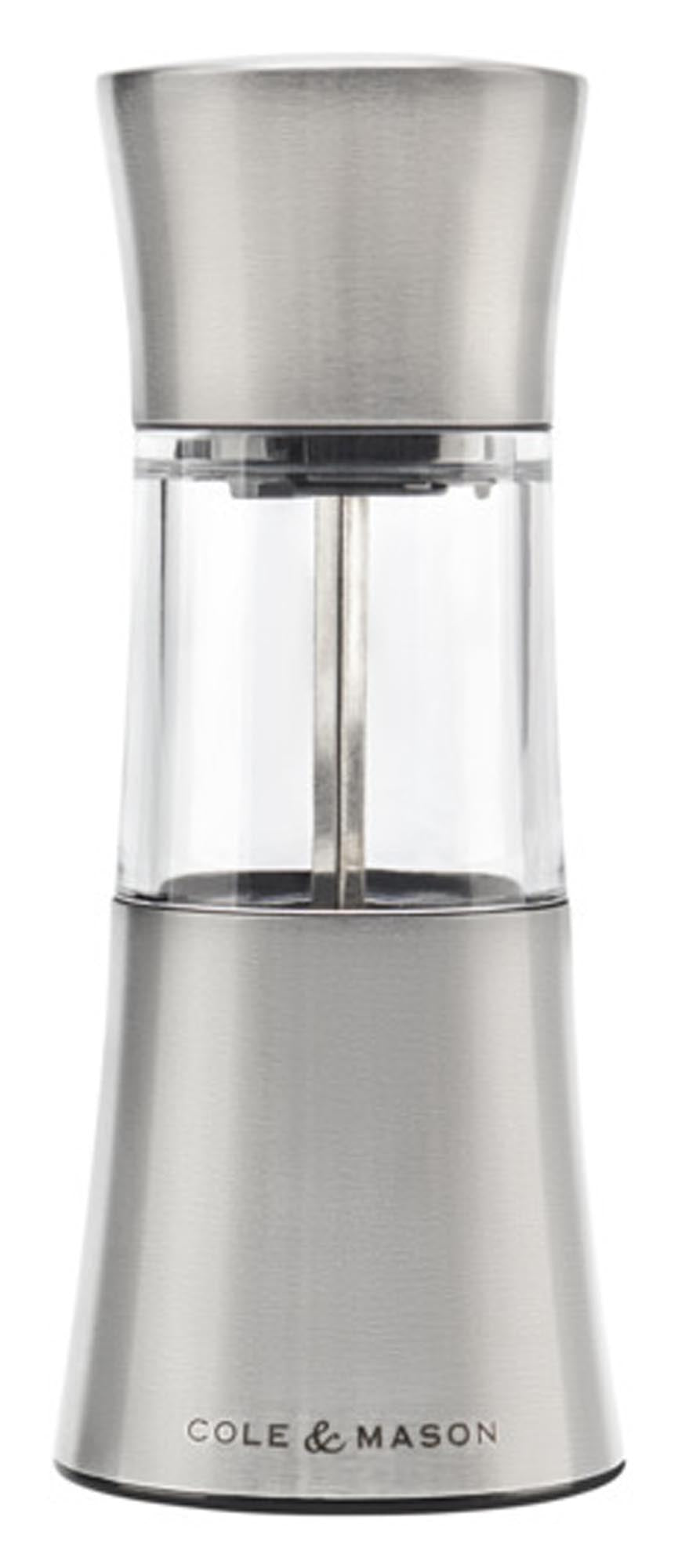 Entdecken Sie die COLE & MASON Chili- und Gewürzmühle Stadhampton aus Edelstahl und Acryl. Kompakt, langlebig und mit präzisem Mahlwerk für frische Aromen.