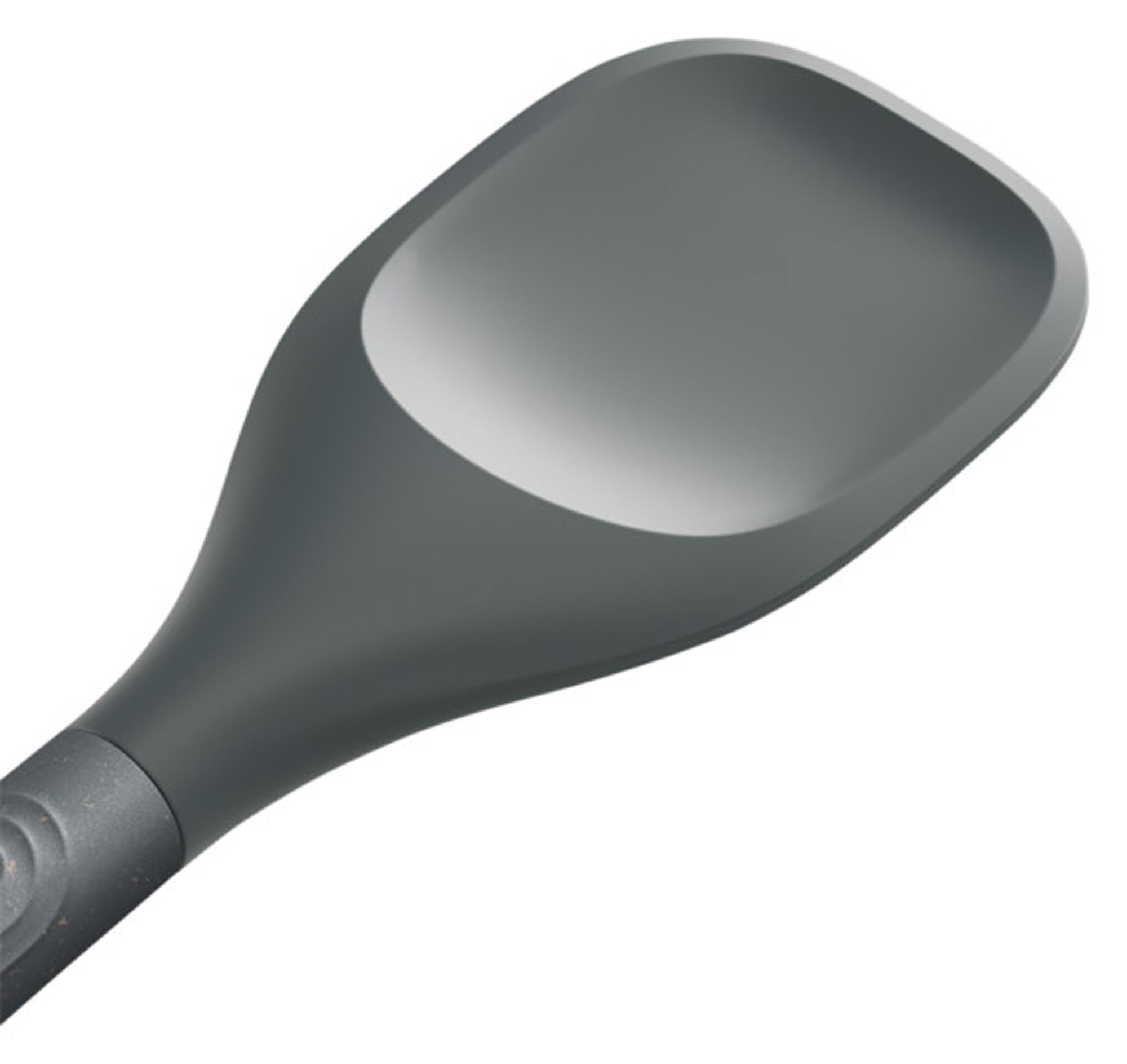 ZYLISS Spatellöffel M: Umweltfreundlich aus Weizenstroh-Plastik, hitzebeständig und ergonomisch. Ideal für müheloses Backen und Kochen.