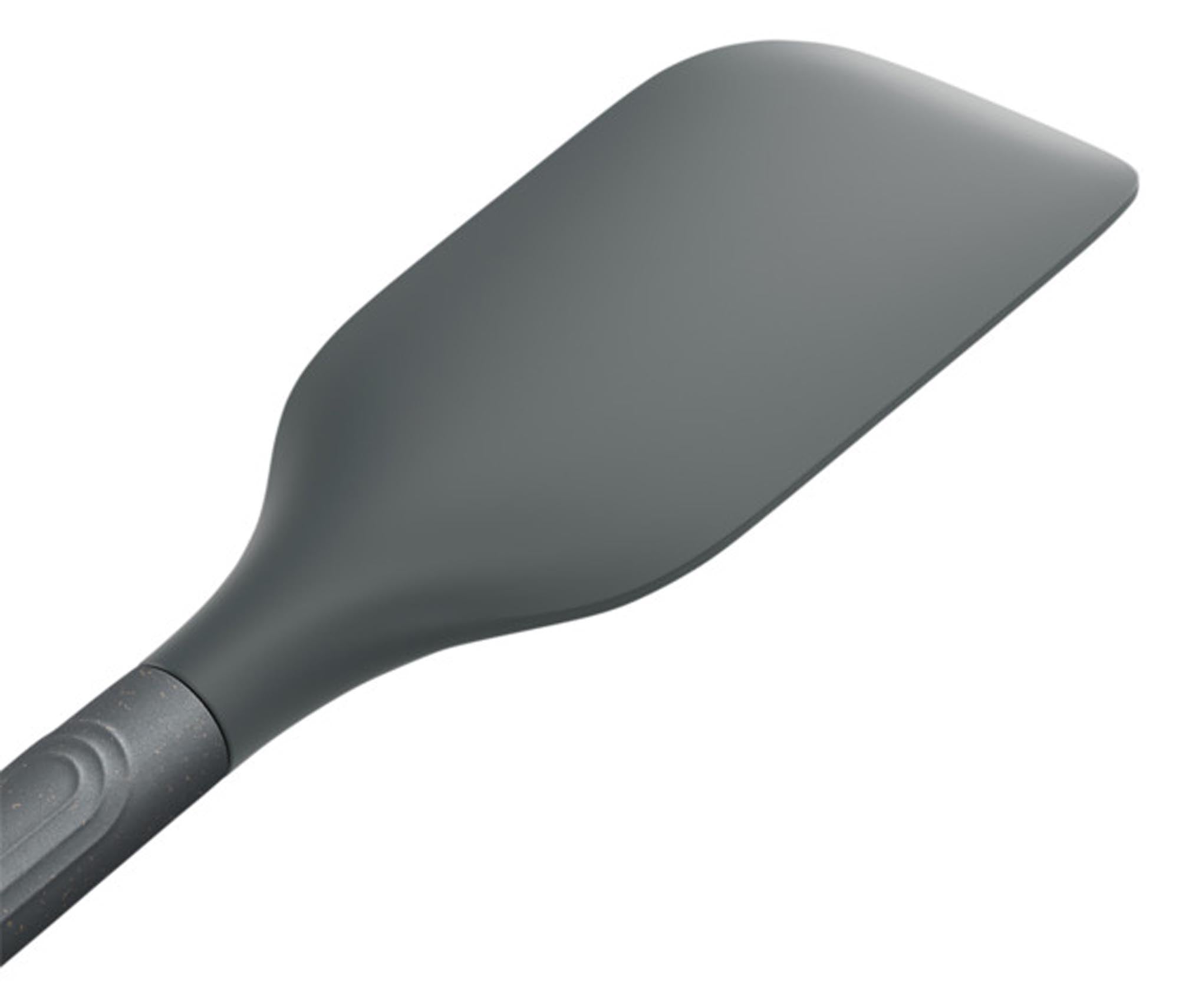 Umweltfreundlicher ZYLISS Spatel aus Weizenstroh-Plastik: Flexibel, ergonomisch, hitzebeständig, ideal für Backprojekte.