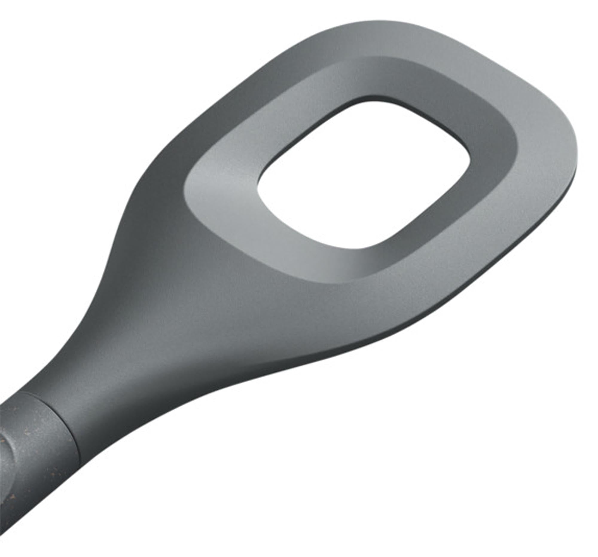 Umweltfreundlicher Rührlöffel aus Weizenstroh von ZYLISS: nachhaltig, hitzebeständig, ergonomisch, ideal für grosse Töpfe.